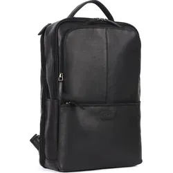 Benthill Echtleder Rucksack für Damen und Herren - Stylischer Daypack aus echtem Rindsleder mit mehreren Fächern für optimale Organisation. Perfekt für den täglichen Einsatz und bietet Platz für Laptop und persönliche Gegenstände.