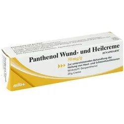 Panthenol Wund- und Heilcreme JENAPHARM 50mg/g