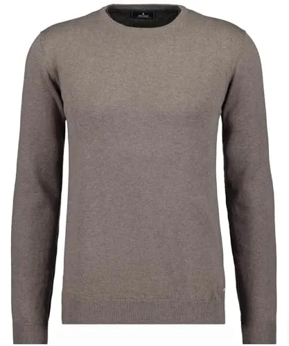 RAGMAN Herren Strickpullover Baumwolle/Kaschmir - Camel-084, XXL - Eleganter Rundhals-Pullover aus hochwertigem Baumwoll-Kaschmir-Mix, ideal für stilvolle Herrenmode.