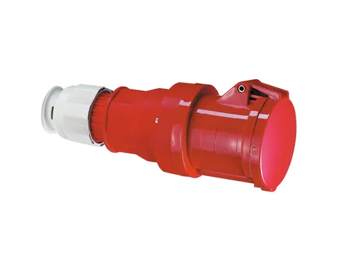 BALS CEE Kupplung 63A 5pol rt - Kabel & Verbindungen, hochbelastbare 5-polige Kupplung für sichere Stromverbindungen in Industrie und Bau.