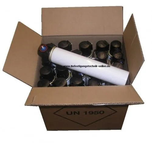 12x Gaskartuschen blau für Fuel Cell Spit Pulsa 1000 von BeTeOn24