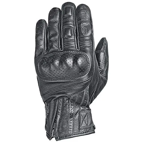 Held Motorradhandschuhe Paxton schwarz 10 - Hochwertige Motorradhandschuhe für Chopper/Cruiser im Sommer, mit Stretchmaterial und perforierten Fingerschichten für optimalen Komfort und Atmungsaktivität.