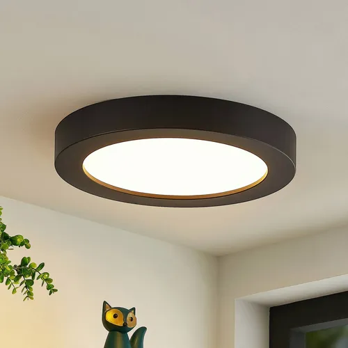 Prios LED Deckenleuchte Edwina - Dimmbare Deckenlampe mit Farbwechsel - Moderne LED-Deckenleuchte für individuelle Lichtgestaltung, dimmbar und mit IP44-Schutz für Feuchträume. Ideal für Zuhause und Gewerbe.
