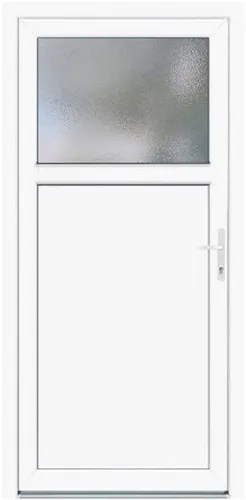 Produktbild Panto Nebeneinganstür Kunststoff Modell K401 98 x 208 cm DIN rechts weiß