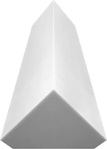 platino24 Akustikplatte Eckabsorber aus Basotect G+ je 20,5x20,5x100 cm, (1-St)