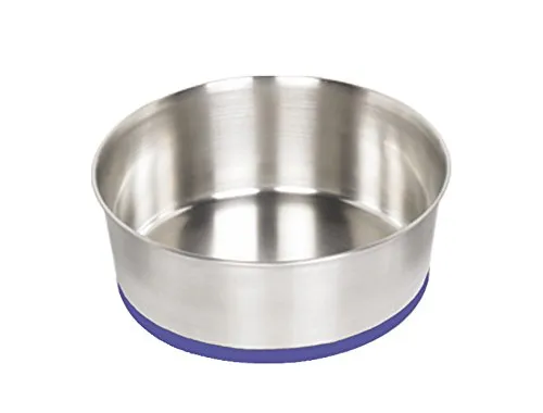Nobby Futternapf Edelstahlnapf Heavy - Rutschfest für Hunde, 300 ml Fassungsvermögen und 11.5 cm Durchmesser