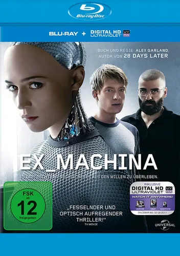 Ex Machina [Blu-ray] von Garland, Alex | DVD | Zustand neu