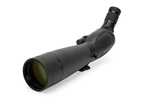 Celestron 52332 TrailSeeker 80mm Angled Spotting Scope Telescope, Black