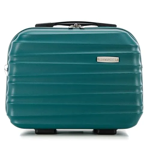 WITTCHEN Kosmetikkoffer - Elegante Kosmetiktasche für Reisen - Gepäck-Sets: Stilvolle Kosmetiktasche aus robustem ABS, ideal für optimale Organisation Ihrer Kosmetik und Pflegeprodukte auf Reisen.