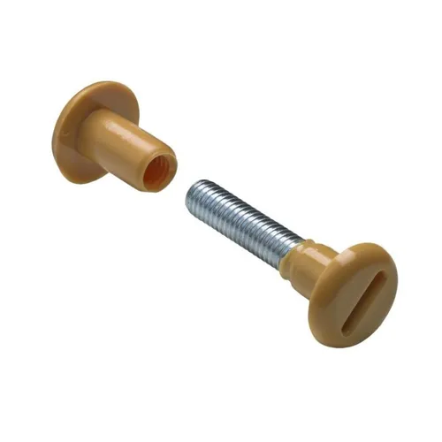 HETTICH Verbindungsschraube M6, 34-45 mm, beige, 10 Stück (0,58 EUR/Stück)