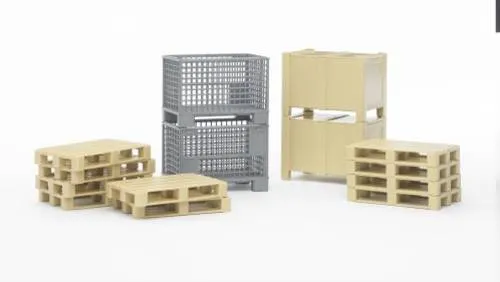 Bruder Logistik-Set Fertigmodell Landwirtschafts Modell