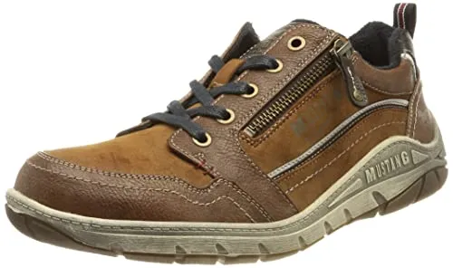 Mustang Shoes Slipper braun 43 EU - Sneaker in Größe 43 EU, bequem und stylish aus hochwertigem Synthetikmaterial, ideal für den Alltag.