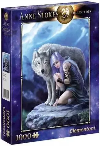 Puzzle 1000 elementów. Anne Stokes collection. Opiekun Clementoni 8005125394654