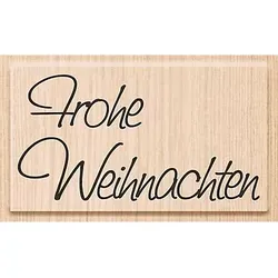 KnorrPrandell 1800401 - Stempel - Frohe Weihnachten, 7 x 3.8 cm