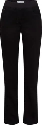 Raphaela by Brax Style Pamina Black 46K - Schlupfhose - Jeans in elastischer Denim-Qualität mit Slim Fit, hochwertigem Baumwollstretch und elastischem Dehnbund, veredelt mit edlen Swarovski-Elements für einen eleganten Look.