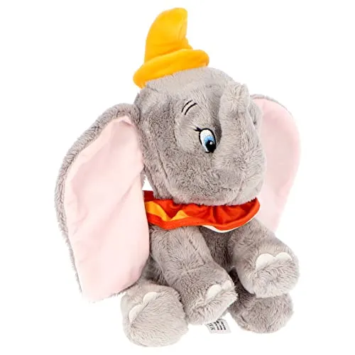 Disney Dumbo Classic Plüschtier 25 cm - Stofftier & Teddybären, hochwertiger Plüschfreund für Kinder ab 0 Monaten, ideal zum Kuscheln und Begleiter im Land der Träume.