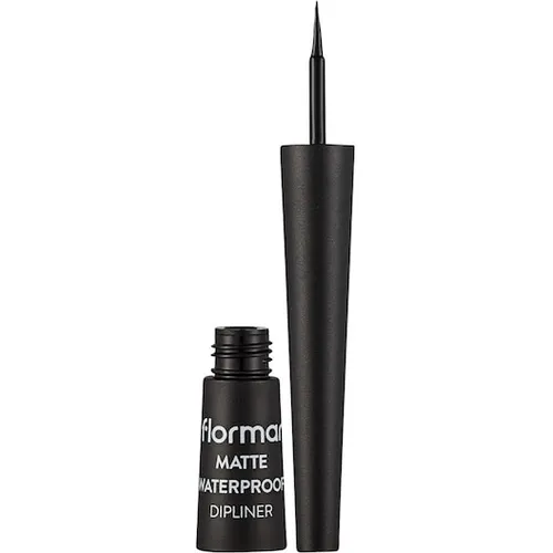 Flormar Augen-Make-up EyelinerMatte Waterproof Dipliner 01 Black 2,5 ml