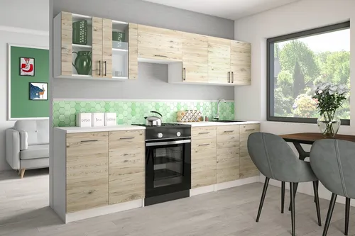 Roe Furniture Küchenzeile Bordeaux, 260 cm von roe furniture