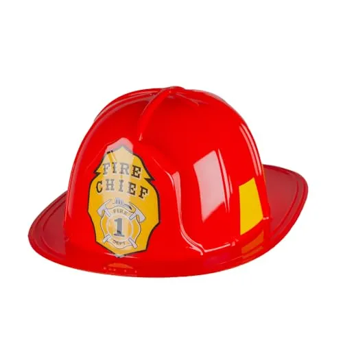 Wicked Costumes Feuerwehrhelm für Erwachsene