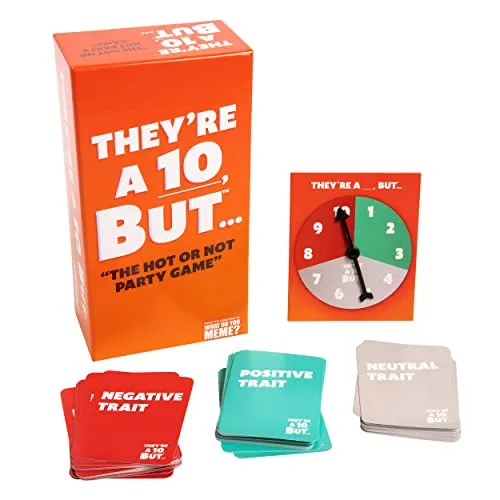 WHAT DO YOU MEME? They're a 10 But ... The Hot or Not Partyspiel