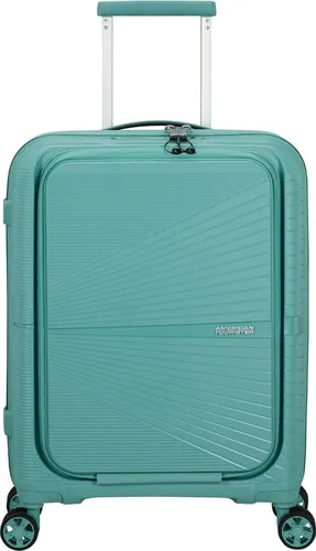 American Tourister AIRCONIC Spinner 55/20 - Handgepäck in dusty turquoise - Trolley mit Hartschale und 15.6