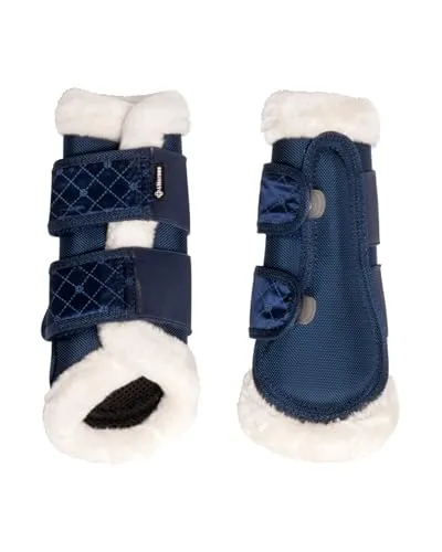 Hufglocken & Gamaschen Blau von 4Horses