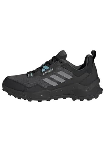 adidas Terrex Ax4 Wanderschuhe - core black/grey three/mint ton - Wanderschuhe mit regulärer Passform und Schnürsenkeln für sicheren Halt. Obermaterial aus 50% recyceltem Material, EVA-Zwischensohle und Continental Gummi-Außensohle für optimalen Grip auf jedem Terrain.