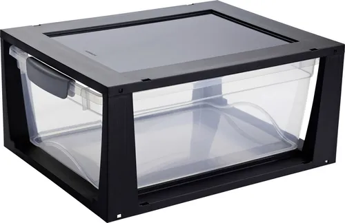 Sunware Omega Drawer unit 11L transparent schwarz