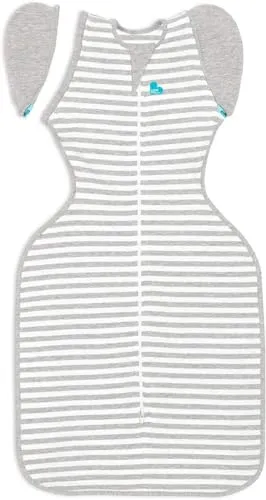 Love to DreamTM Swaddle UpTM Übergangspucksack grau, M von Love To Dream