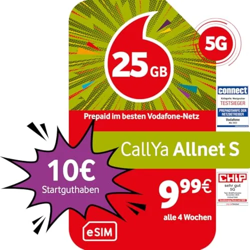 Handy-Prepaid- & -SIM-Karten von Vodafone