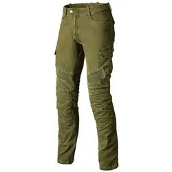 Held Dawson Motorrad Textilhose, grün-braun, Größe 30