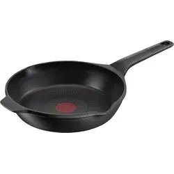 Tefal E24906 Robusto Aluguss Bratpfanne 28 cm - Pfanne mit Antihaftversiegelung, ideal für fettfreies Braten und geeignet für Induktionsherde.
