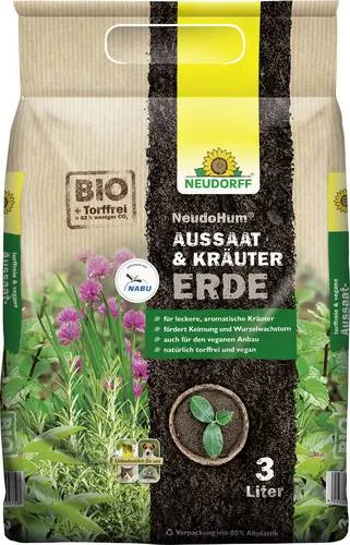 Neudorff 00975 NeudoHum Aussat- & Kräutererde 1l in braun von Neudorff