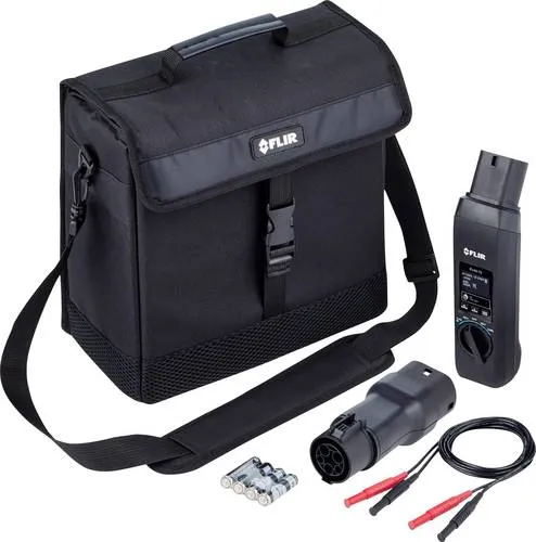 FLIR EV45-T2 Hochpräzisions-Messgerät - Multimeter für Elektroinstallation, speziell für EV-Ladestationen. Gewährleistet Sicherheit durch Prüfung von Schutzleitern und RCDs, ideal für Elektrofahrzeuge.