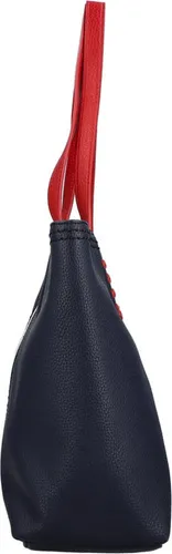 Rieker Damen H1611 Shopper, Blau - Stilvolle Handtasche für jeden Anlass - Damen-Henkeltaschen mit modernem Design und viel Stauraum, perfekt für den Alltag.