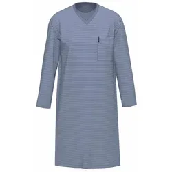 Ammann Nachthemd Leichtes Herren Nachthemd langarm Bio-Baumwolle 48