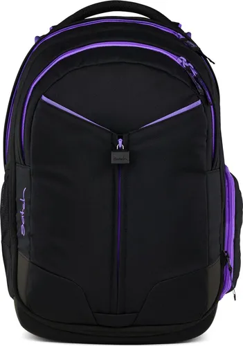 satch match Schulranzen Purple Phantom - Schwarz, ergonomisch & 35 L Stauraum - Perfekter Begleiter für die 5. Klasse! Der satch match bietet ergonomischen Tragekomfort, viel Stauraum und ein Laptopfach für digitale Geräte. Ideal organisiert mit zwei Hauptfächern und smartem Frontfach.