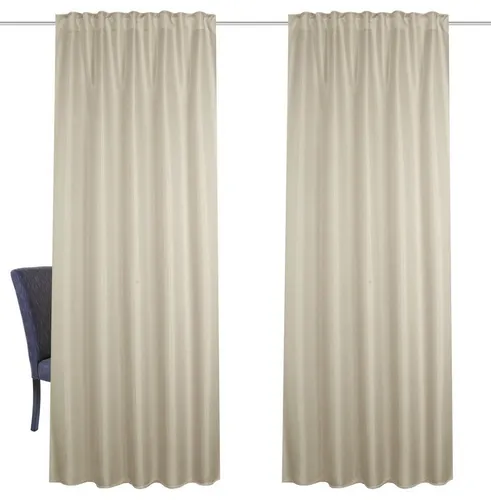 Schmidt Gard Vorhang 55515 JOHN Struktur-Verdunkelungsvorhang, 100% Polyester