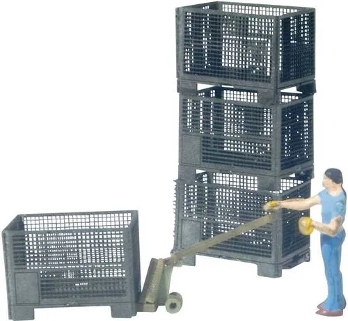 MBZ 80193 H0 Gitterboxen Lasercutbausatz