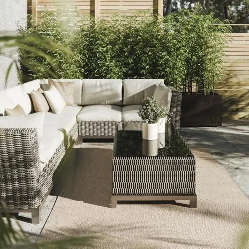 Interiyou In- & Outdoor Teppich Asti Taupe 80x150 cm von Interiyou