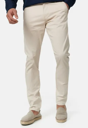 Indicode Herren Cherry Chinohose Stretchhose - Wanderhosen aus hochwertigem Baumwoll-Stretch, ideal für einen lässigen Sommerlook mit Komfort und Stil. Hochgekrempelte Chinos zeigen Knöchel und sorgen für einen angesagten Auftritt.