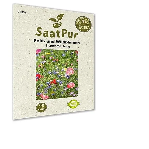 SaatPur Sommerblumen Feld- und Wildblumen