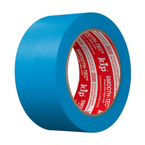 KIP 3508 SMOOTH-TEC blau Glattkrepp Band 48mm x 50m (0,14€/1m)