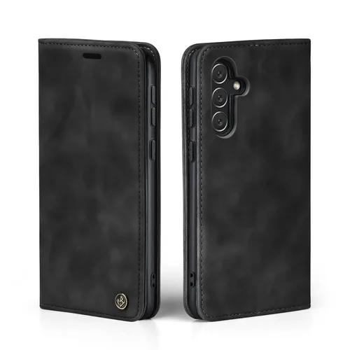 Handy Hülle für Samsung Galaxy A54 5G Klapp Magnet Smartphone Cover Case Schwarz