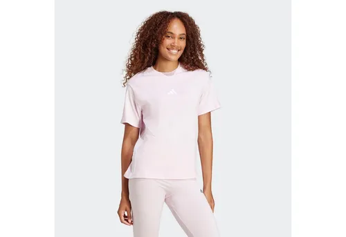 ADIDAS Damen Shirt Essentials 3-Streifen Cotton - T-Shirts für Damen, lässiger Style mit hohem Komfort dank weichem Material. Die klassischen 3-Streifen sorgen für einen sportlichen adidas Signature-Touch.