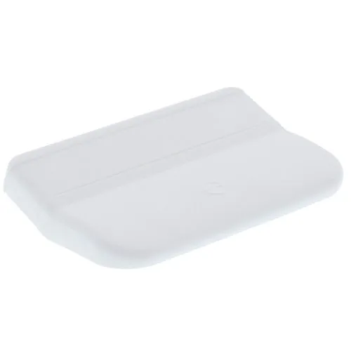 ToniTec Terrassentürgriff außen in der Farbe Weiß Kunststoffgriff für Balkontüren, robust und flach, UV und wetterbeständig, Montage mit Schrauben