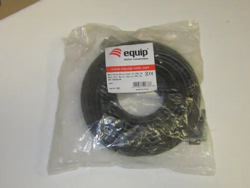 15m Equip High Quality Monitor-Kabel 3+7 SVGA (118865)