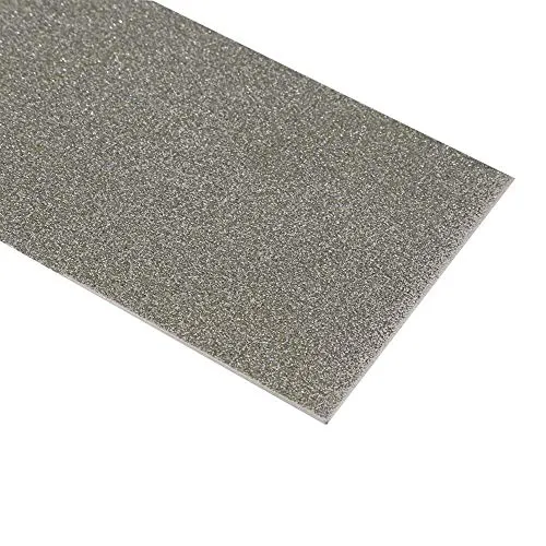Diamant-Schleifsteine, 320# Körnung, rechteckig, dünne Körnung zum Polieren – Schleifstein-Werkzeug, grau
