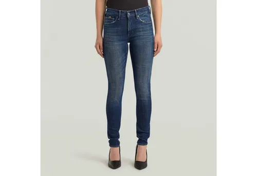 G-STAR 3301 Skinny Jeans - High Waist Skinny Fit Jeans, klassisches 5-Taschen-Design aus innovativem lederähnlichem Papiermaterial für optimalen Tragekomfort und einen originellen Look.