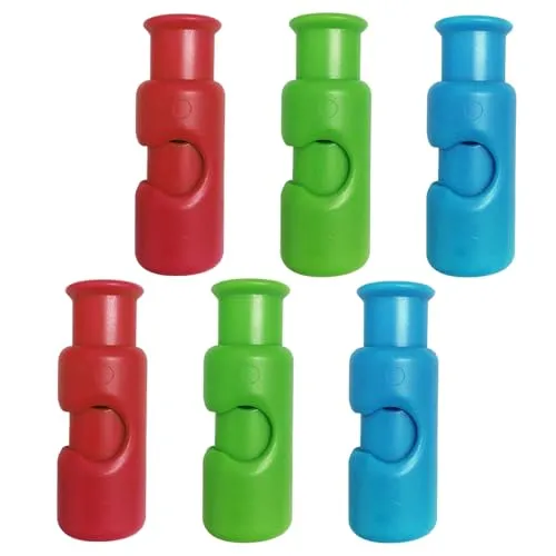 YFTRFR 6 Stück Wiederverwendbare Kunststoff Beutel-Clips, Feuchtigkeitsbeständig Clips Lebensmittel-Klammern Robuste Quetsch-Klammern Brot-Verschlussklammern für Brottüten, Chipsbeutel